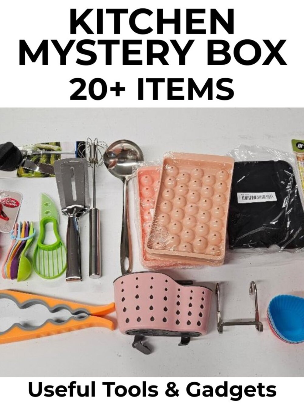 Kitchen Mystery Box | 20+ Items | Gadget Bundle | Surprise Box